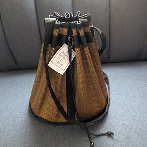 Straw Bucket Bag